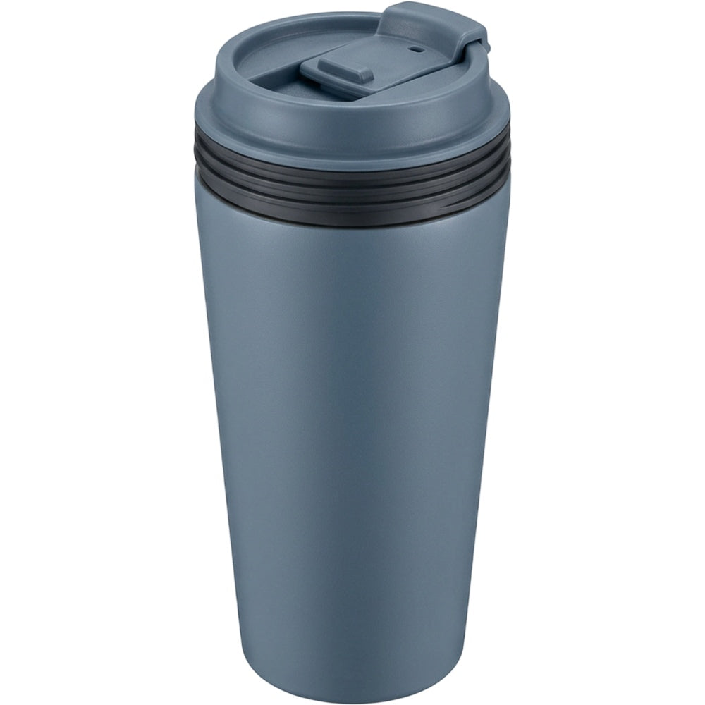 Xmkpb Locking Flip-Lid Double-Wall Travel Tumbler 16 oz Smoke Blue - Product view