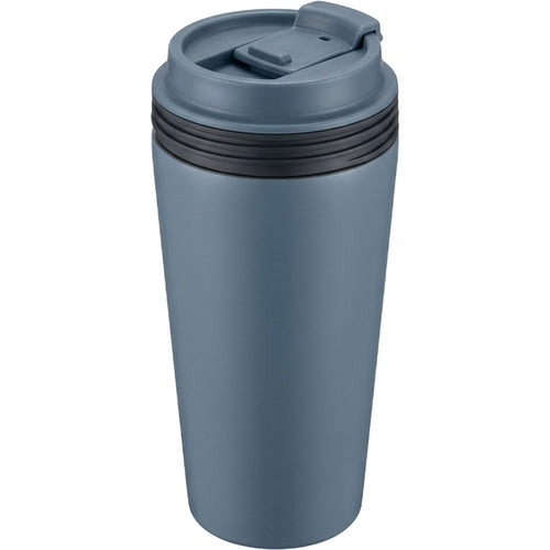 Xmkpb Locking Flip-Lid Double-Wall Travel Tumbler 16 oz Smoke Blue - Product view